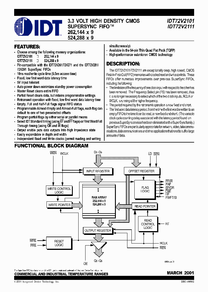 IDT72V2111L20PFI_293177.PDF Datasheet