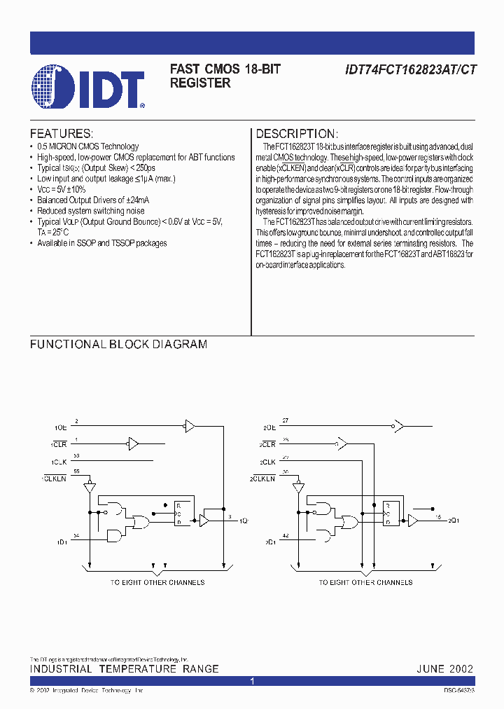 IDT74FCT162823CT_293966.PDF Datasheet