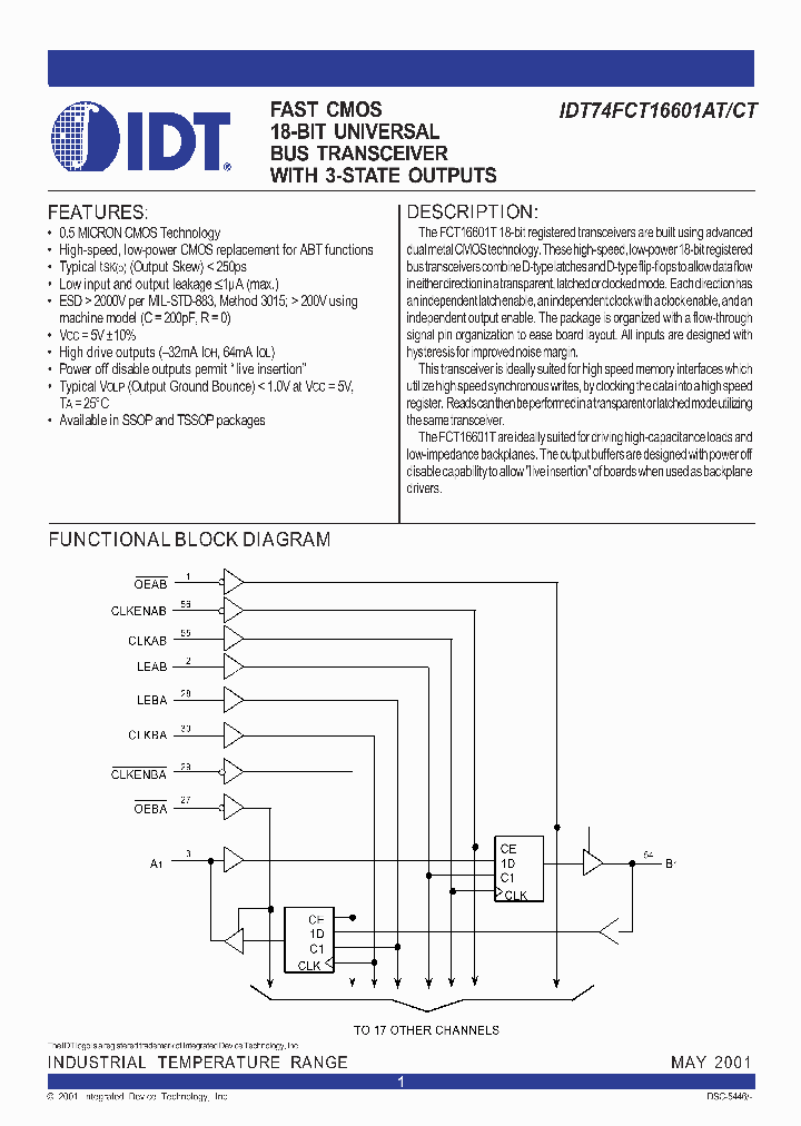 IDT74FCT16601AT_278069.PDF Datasheet