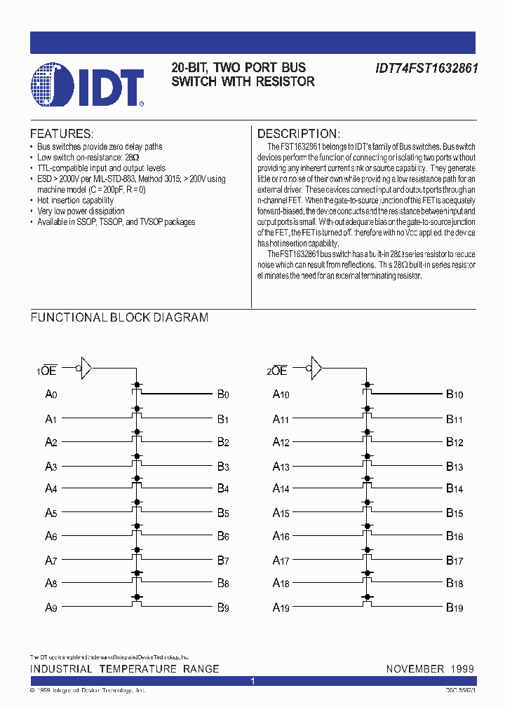 IDT74FST1632861_283323.PDF Datasheet