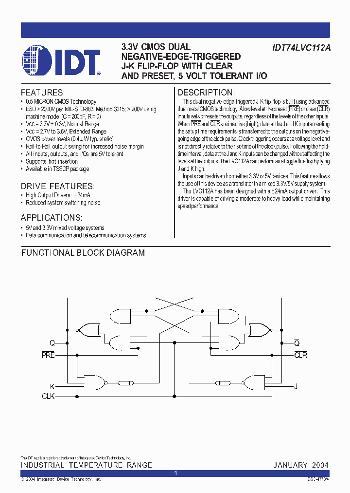 IDT74LVC11_280964.PDF Datasheet