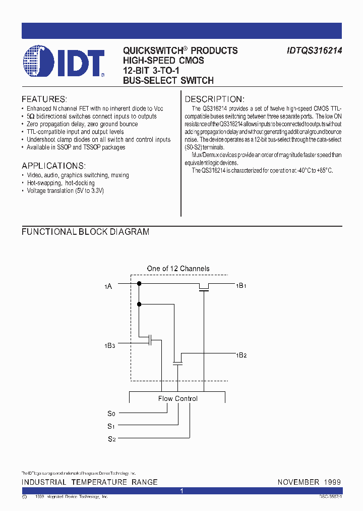 IDTQS316214_288623.PDF Datasheet