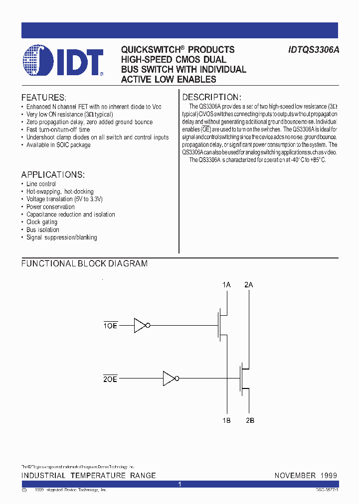 IDTQS3306A_296827.PDF Datasheet