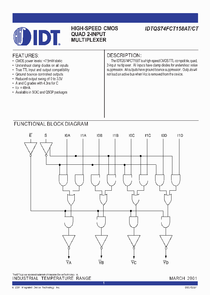 IDTQS74FCT158CT_281039.PDF Datasheet
