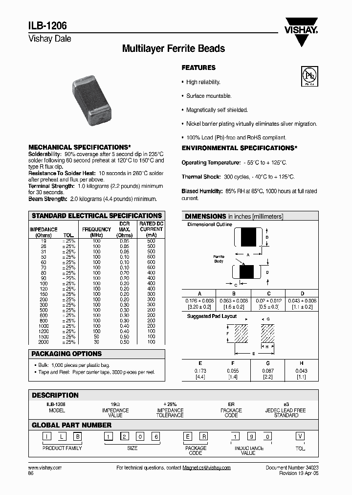 ILB1206ER190V_259496.PDF Datasheet