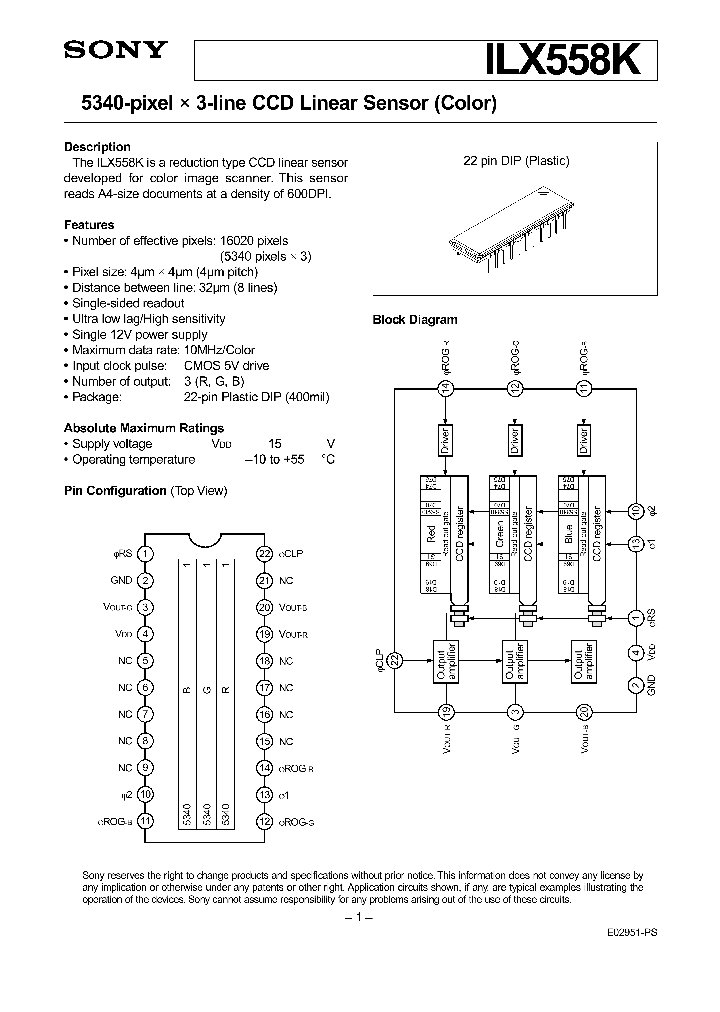 ILX558K_250759.PDF Datasheet