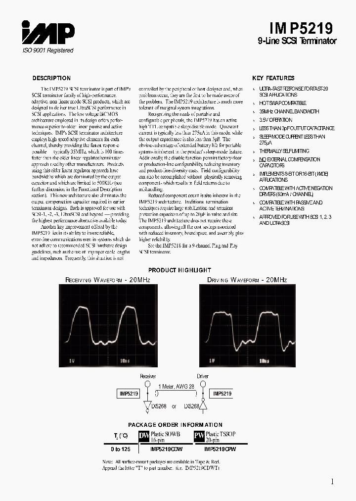 IMP5219_246598.PDF Datasheet