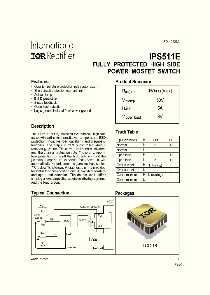 IPS511E_290627.PDF Datasheet