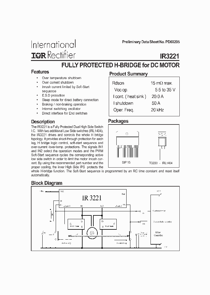 IR3221_278751.PDF Datasheet