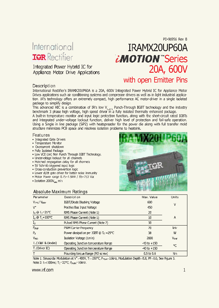 IRAMX20UP6_292455.PDF Datasheet
