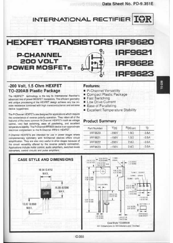 IRF9622_203757.PDF Datasheet