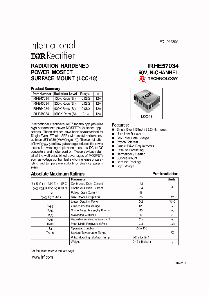 IRHE57034_292887.PDF Datasheet