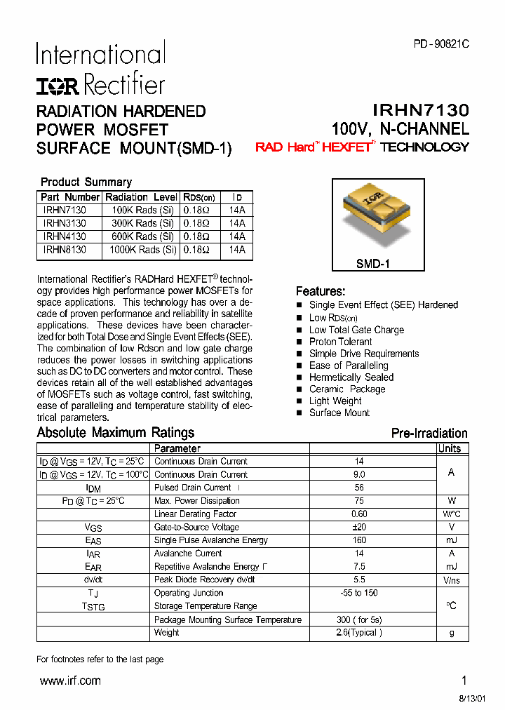 IRHN7130_291321.PDF Datasheet