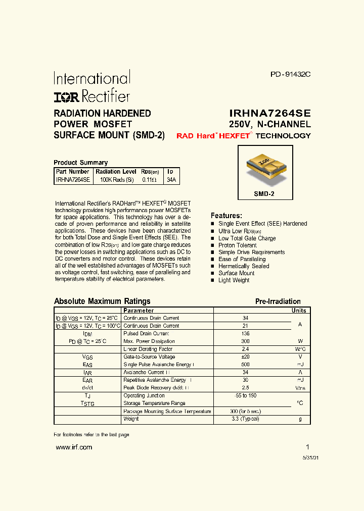 IRHNA7264SE_293332.PDF Datasheet
