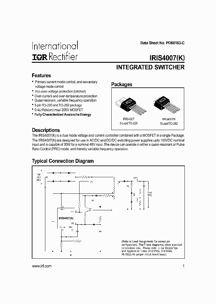 IRIS4007K_280940.PDF Datasheet