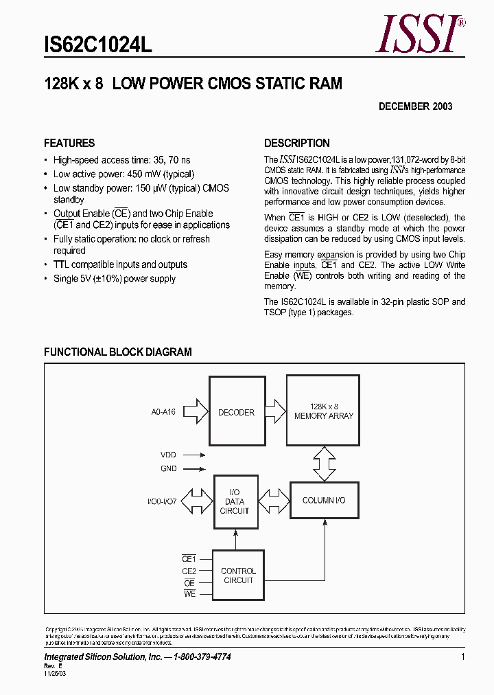 IS62C1024L_268545.PDF Datasheet