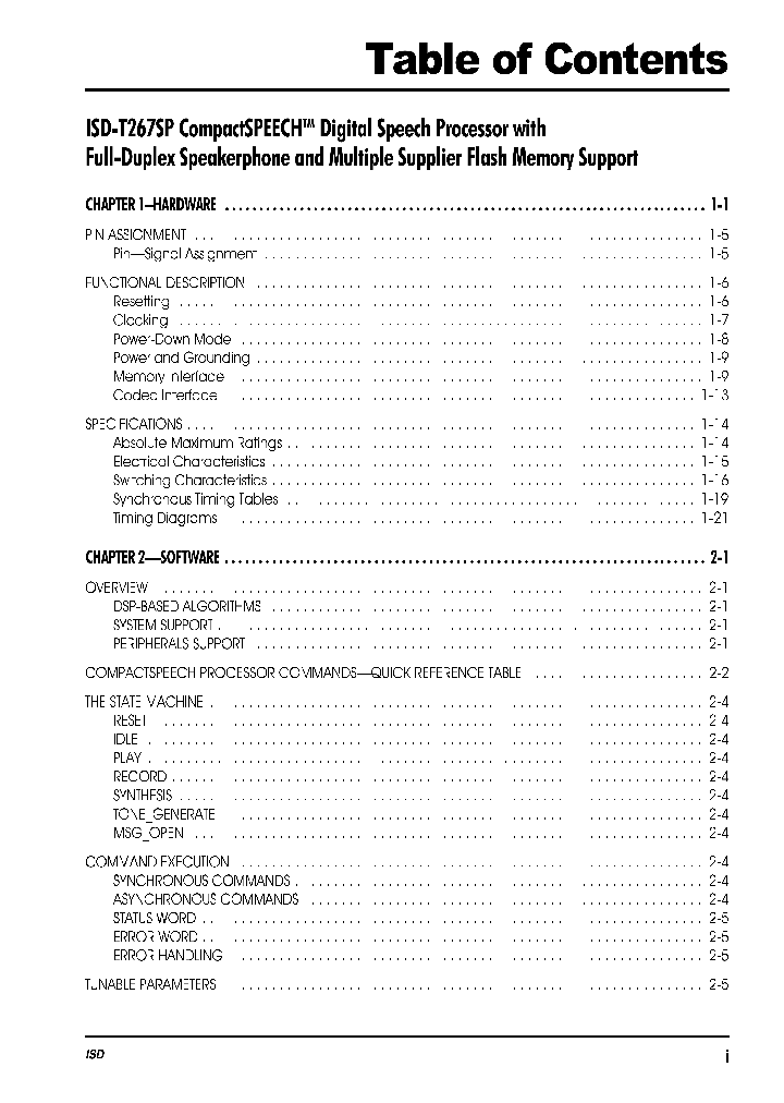 ISD-T267QNBSP_224474.PDF Datasheet