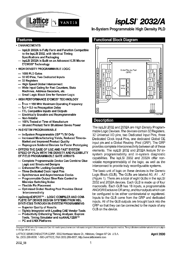 ISPLSI2030A-80LJ44_223354.PDF Datasheet