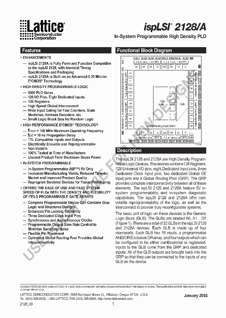 ISPLSI2128A-100LT176_220470.PDF Datasheet