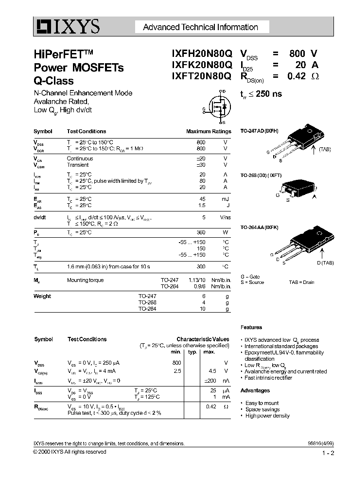 IXFH20N80Q_273875.PDF Datasheet