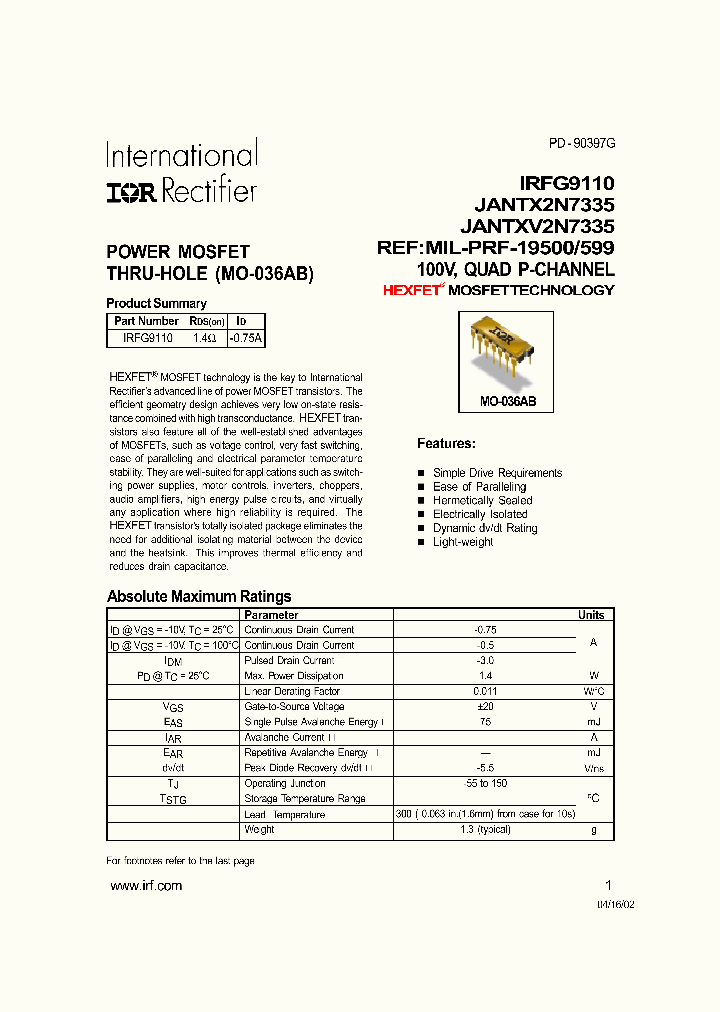 JANTXV2N7335_296334.PDF Datasheet