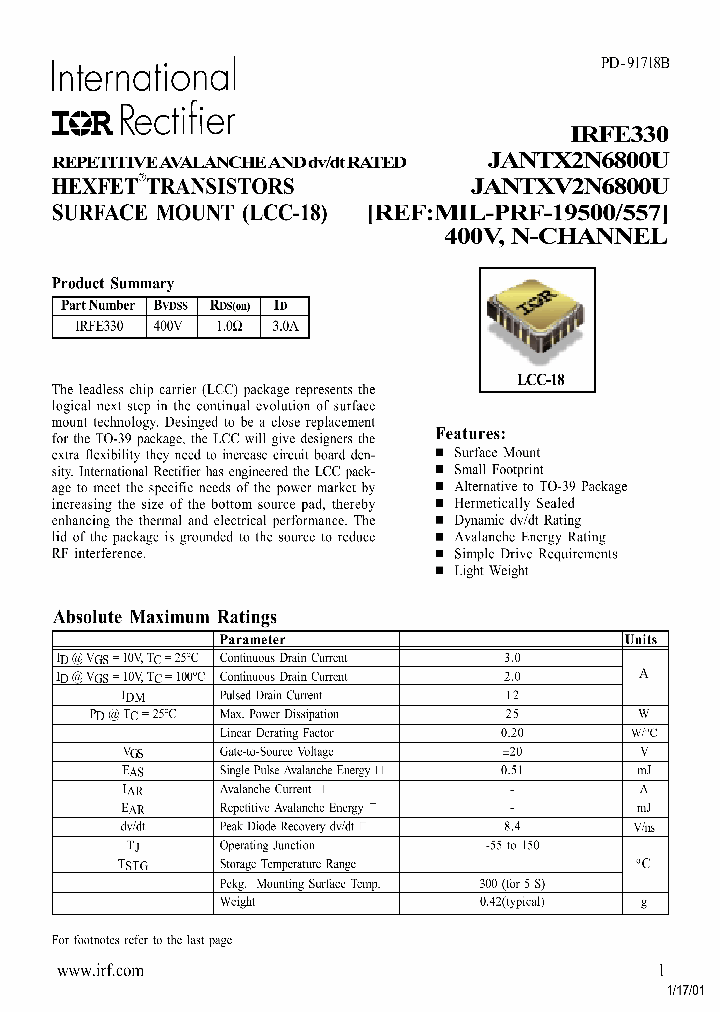 JANTXV2N6800U_282411.PDF Datasheet