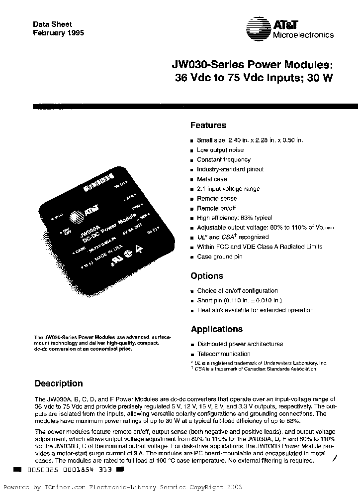 JW030B1_203205.PDF Datasheet