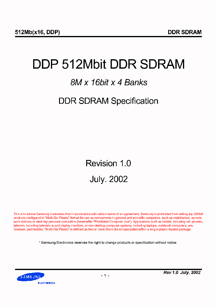 K4H511638D_293010.PDF Datasheet
