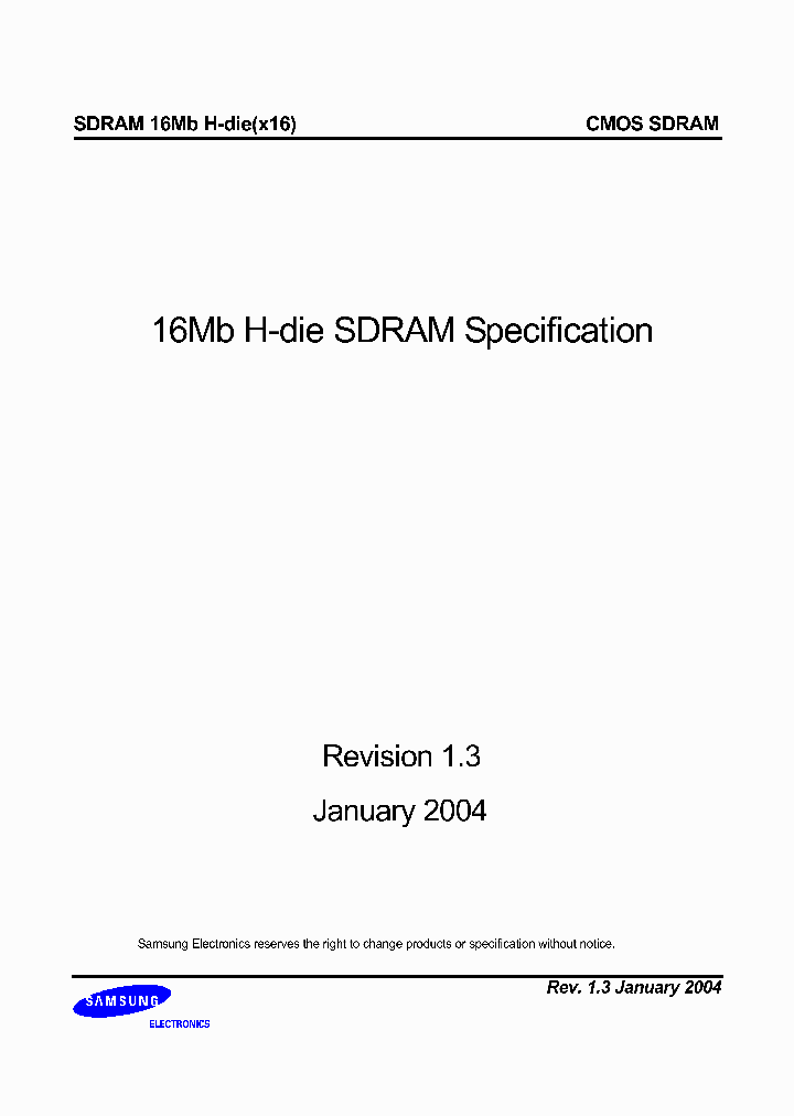 K4S161622H_272082.PDF Datasheet