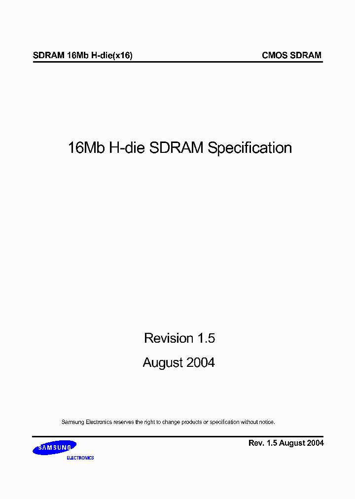 K4S161622H-TC70_71301.PDF Datasheet
