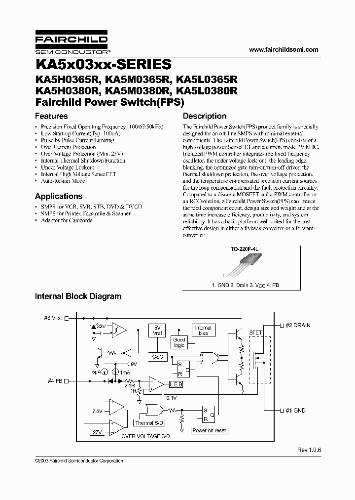 KA5H0380_280054.PDF Datasheet
