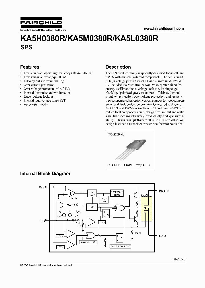KA5L0380_92958.PDF Datasheet