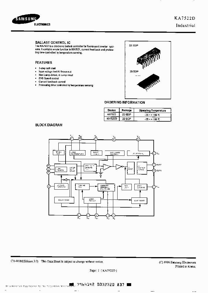 KA7522D_207600.PDF Datasheet
