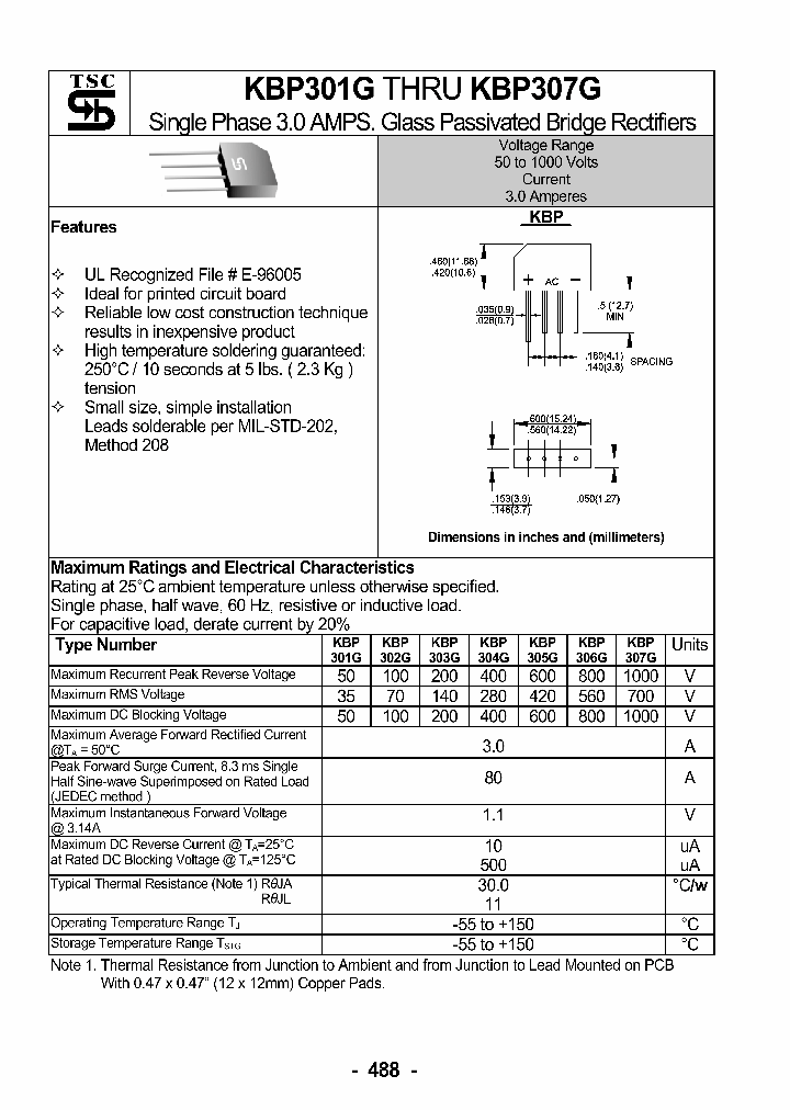 KBP301G_266728.PDF Datasheet
