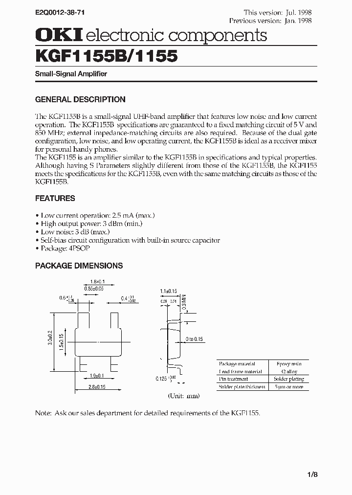 KGF1155_285707.PDF Datasheet