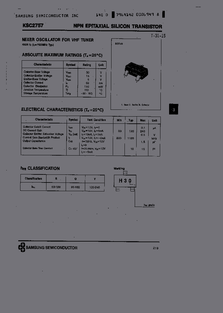 KSC2757_300183.PDF Datasheet