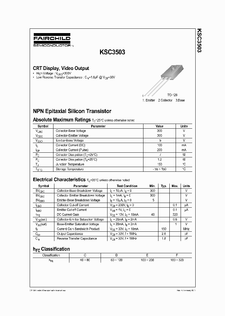 KSC3503_253359.PDF Datasheet