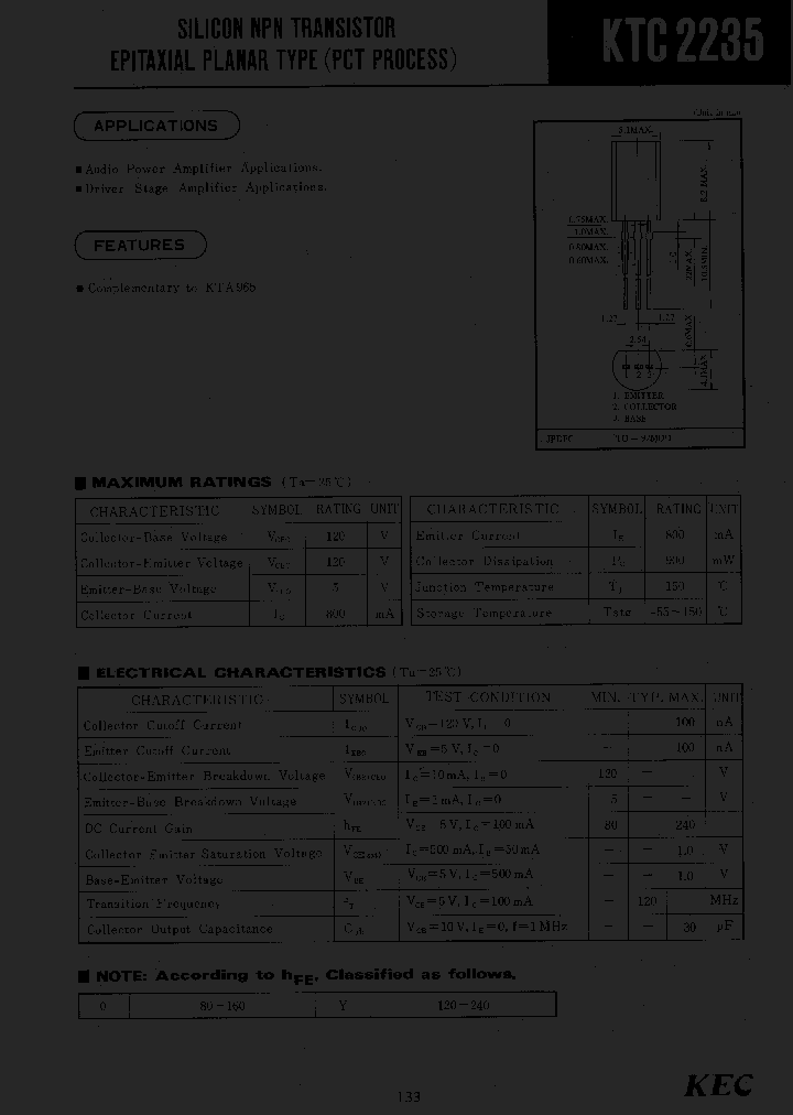 KTC2235_219884.PDF Datasheet
