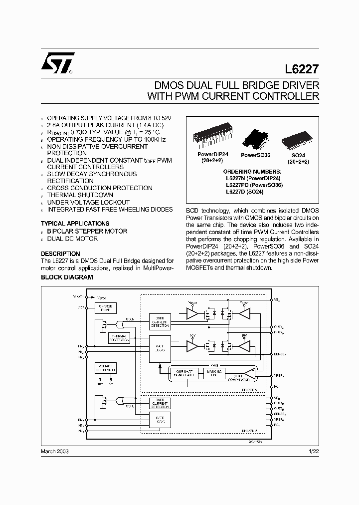 L6227_296211.PDF Datasheet