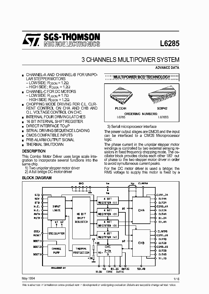 L6285_290093.PDF Datasheet