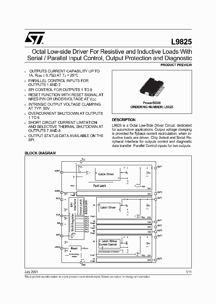 L9825_260091.PDF Datasheet