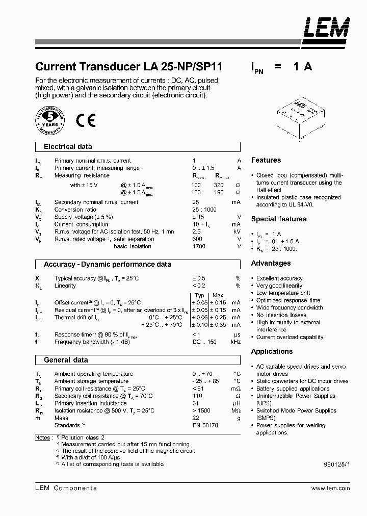 LA25-NPSP1_240734.PDF Datasheet