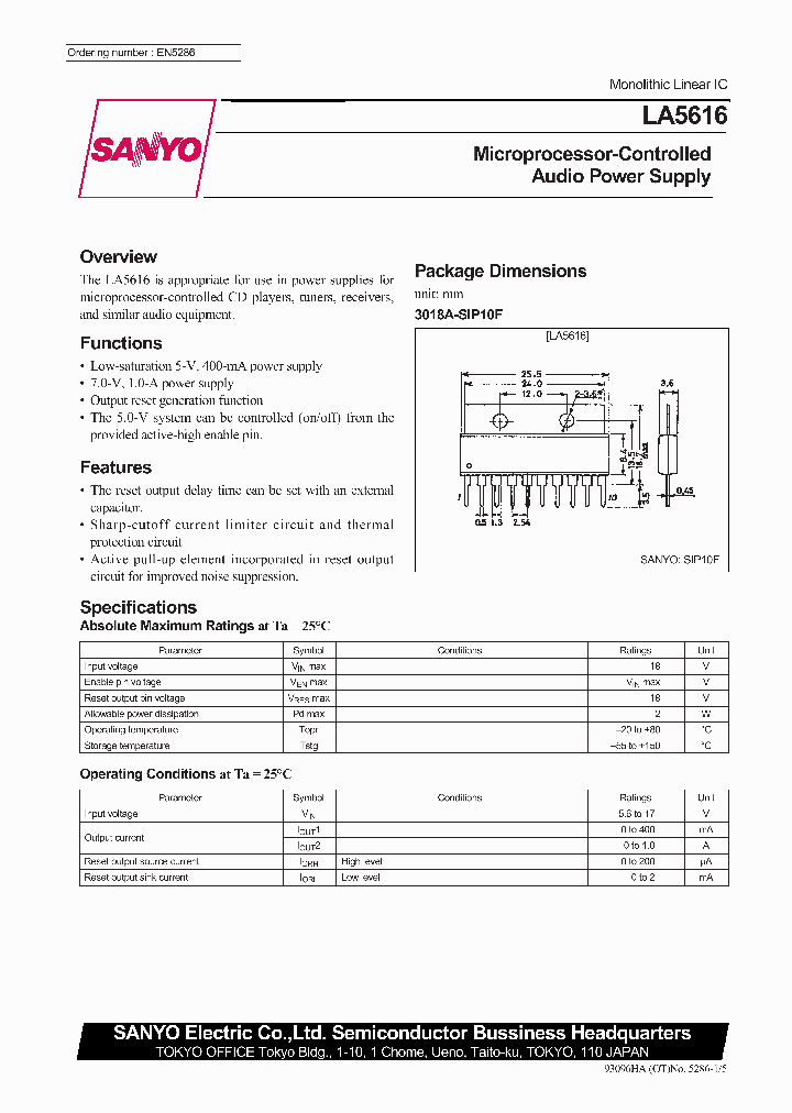 LA5616_289337.PDF Datasheet