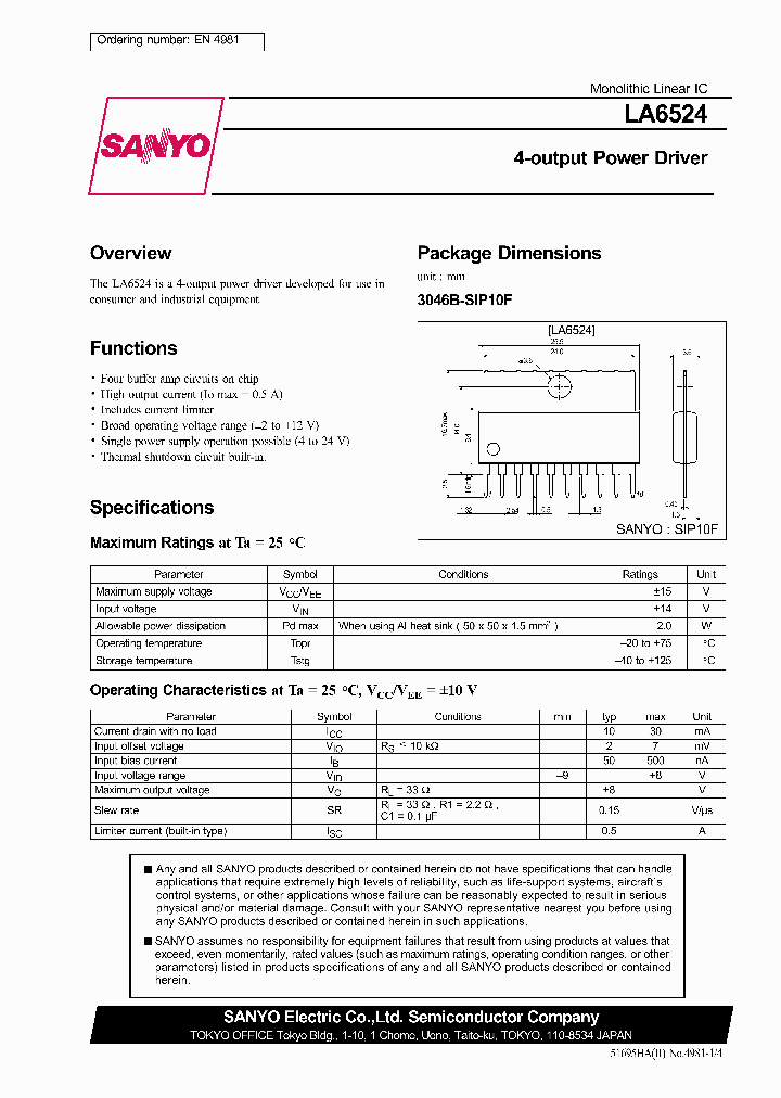 LA6524_289012.PDF Datasheet