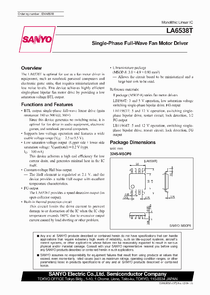LA6538T_294148.PDF Datasheet