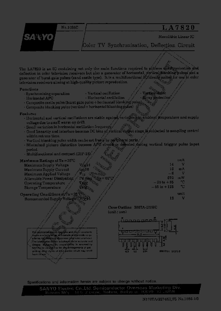 LA7820_297913.PDF Datasheet