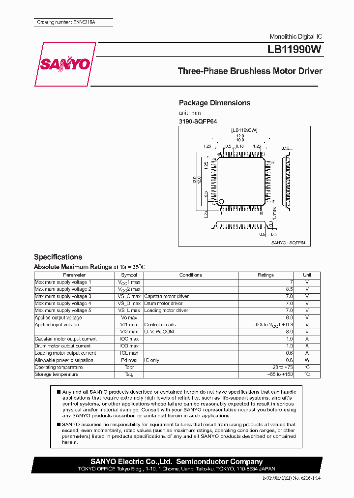 LB11990W_152906.PDF Datasheet
