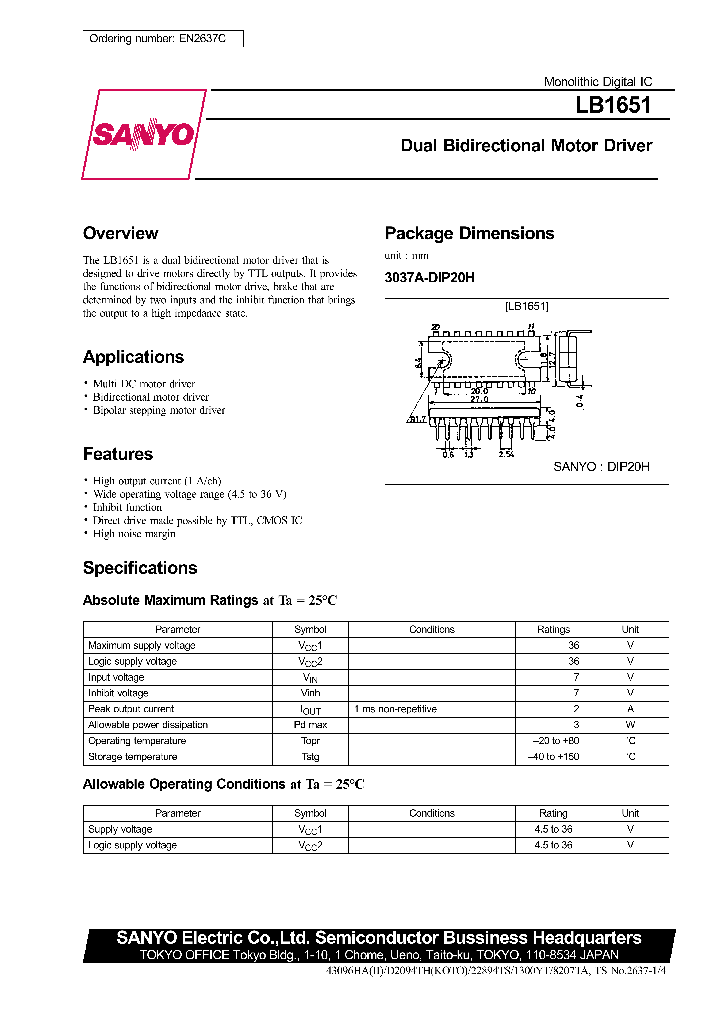 LB1651_242638.PDF Datasheet