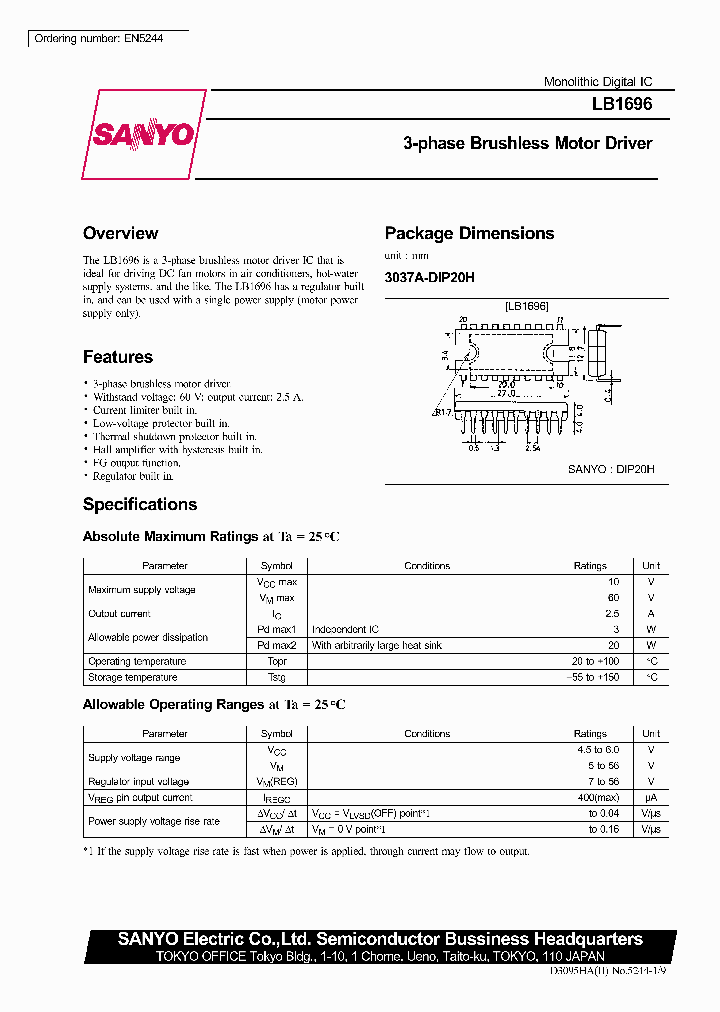 LB1696_243168.PDF Datasheet