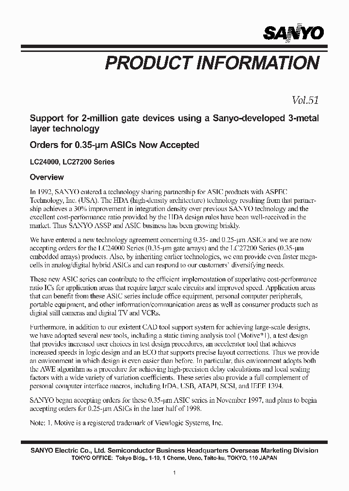 LC27200_277500.PDF Datasheet
